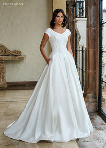RB7000 Modest Wedding Dress