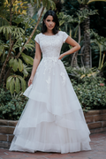 M717 Modest Wedding Dress