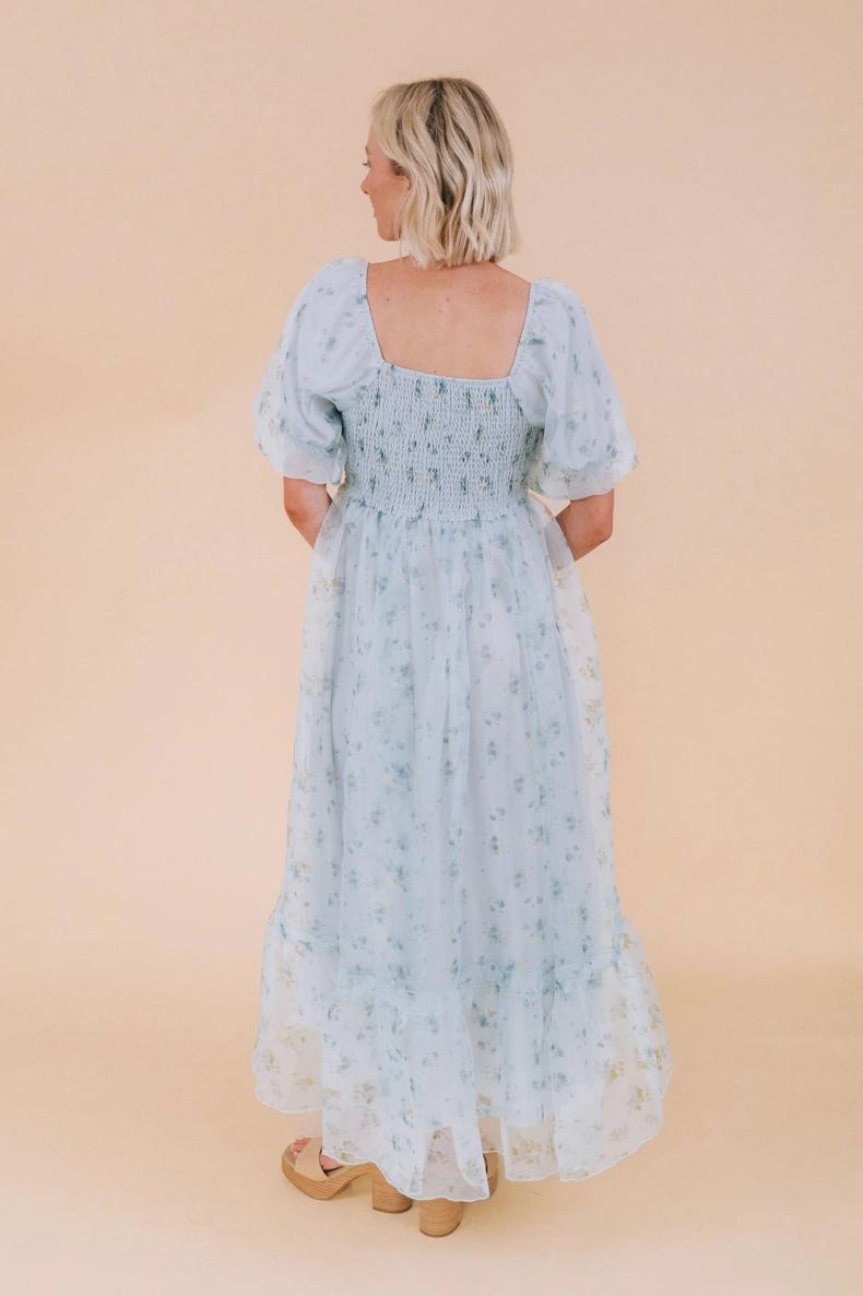 Hadley Modest Maxi in Cloud Blue