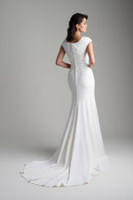 M756 Modest Wedding Dress