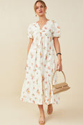 Maysilee Modest Midi in Cream