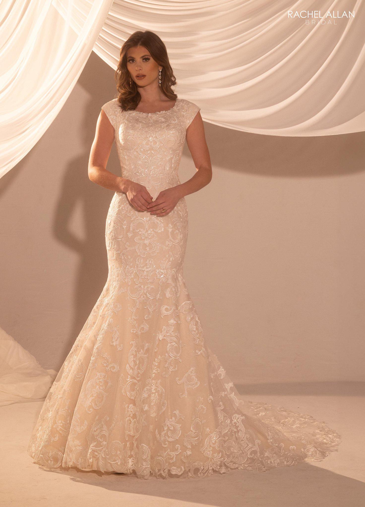 RB7014 Modest Wedding Dress