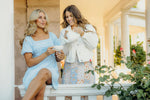 Saylor Modest Dress in Soft Blue