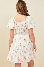 Merrilee Modest Dress in Cream