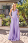 Skylar Modest Maxi in Lilac