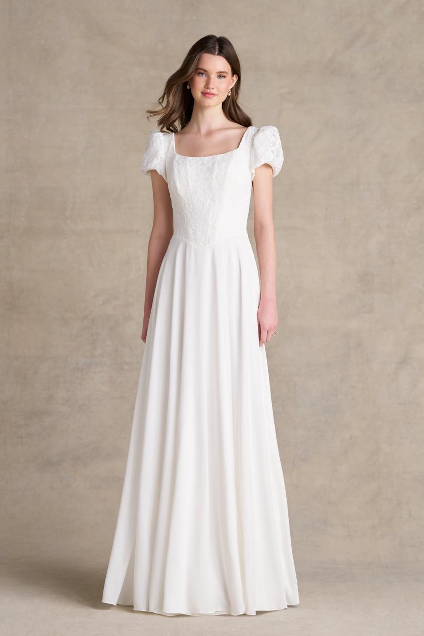 M809 Modest Wedding Dress