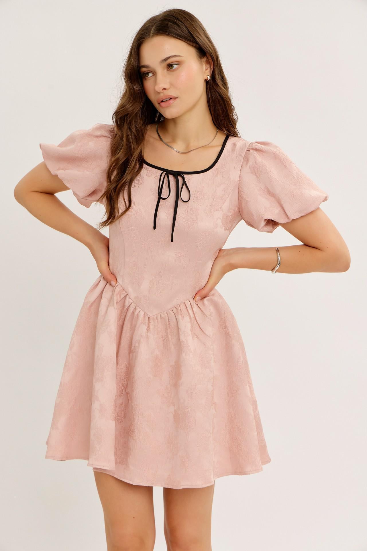 Annika Modest Mini in Dusty Pink