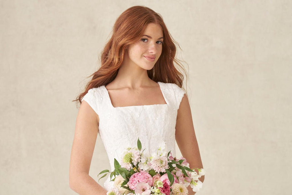M780 Modest Wedding Dress