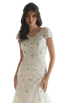 Nia 30168 Modest Wedding Dress