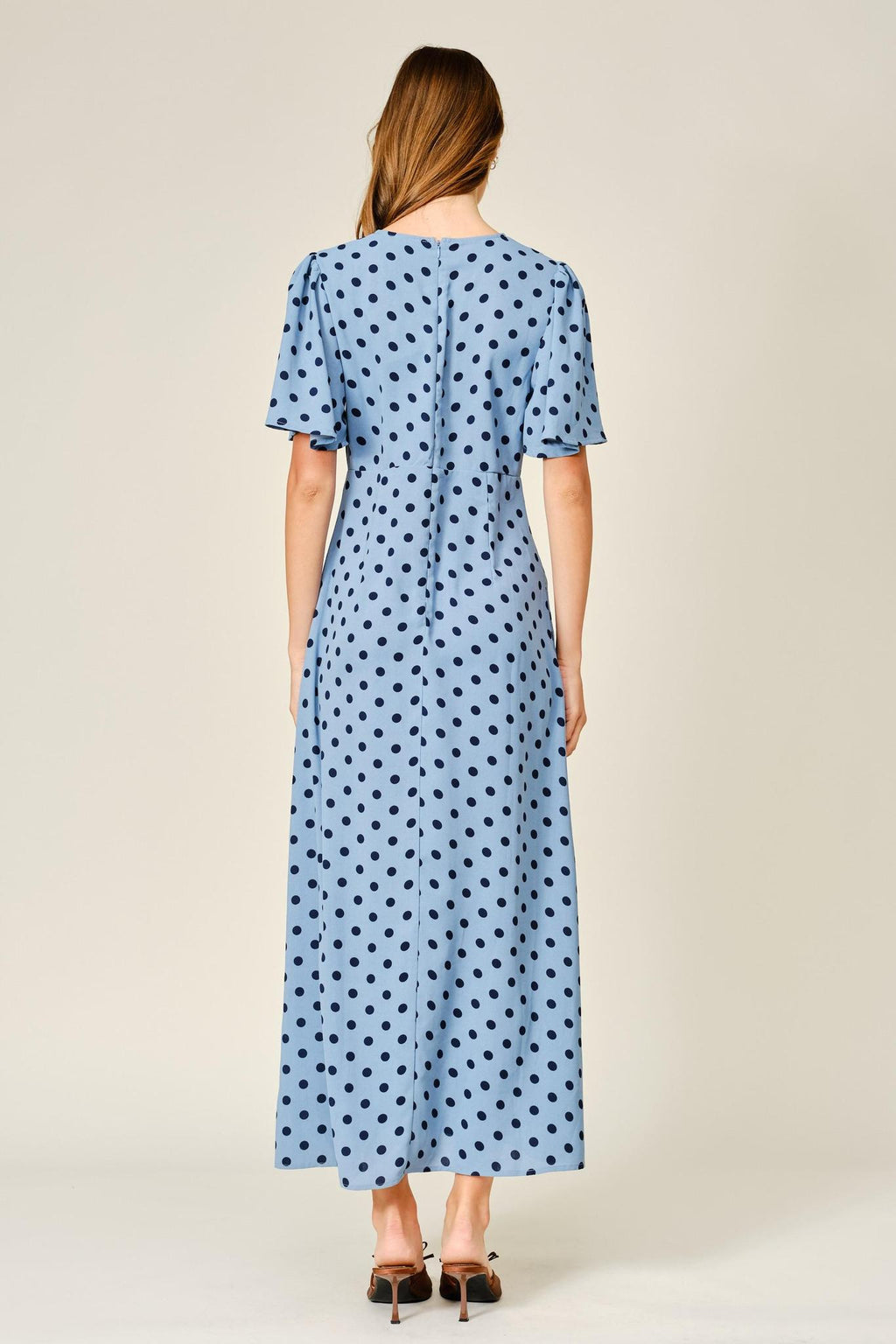 Cece Modest Midi in Blue