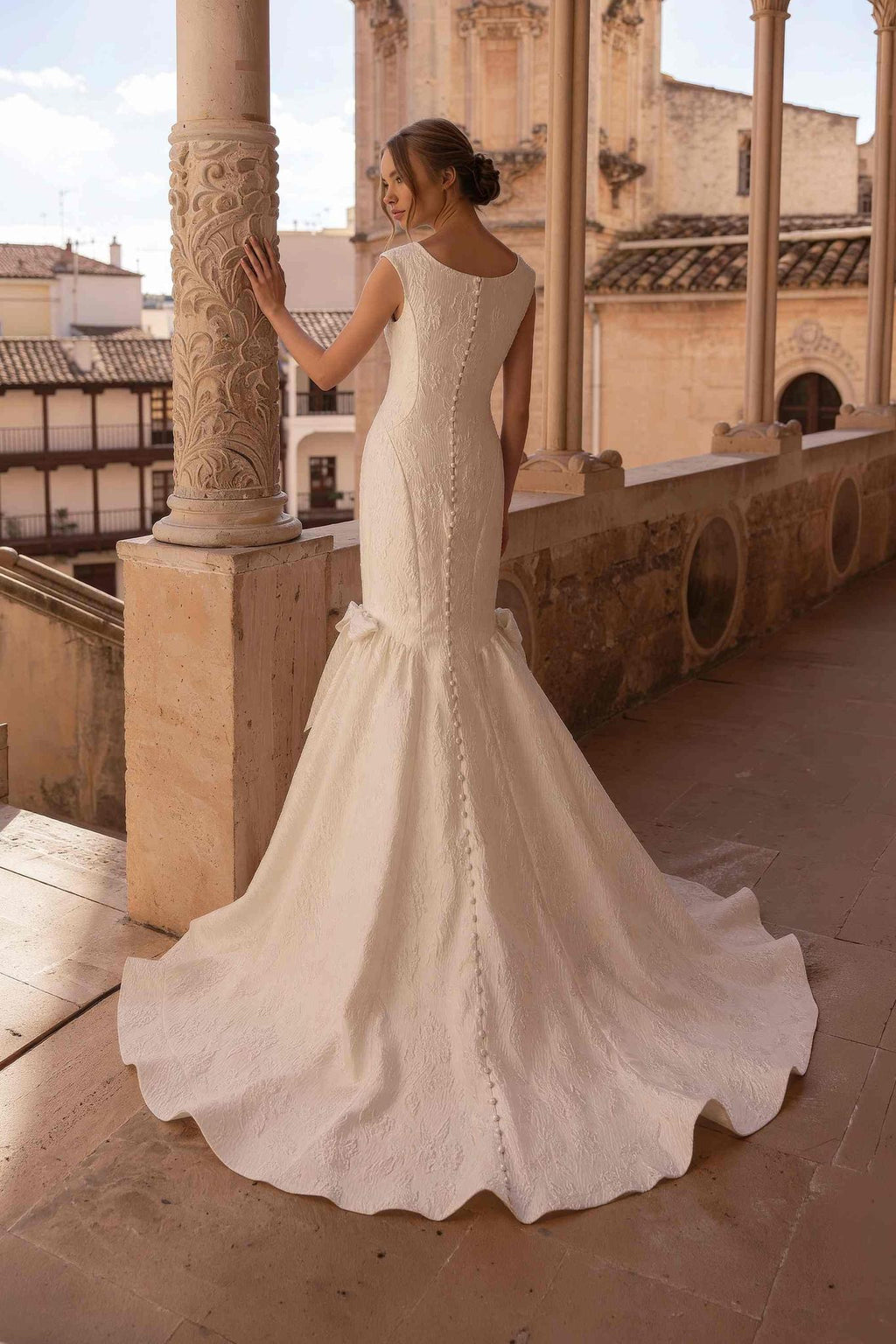 8433 Modest Wedding Dress