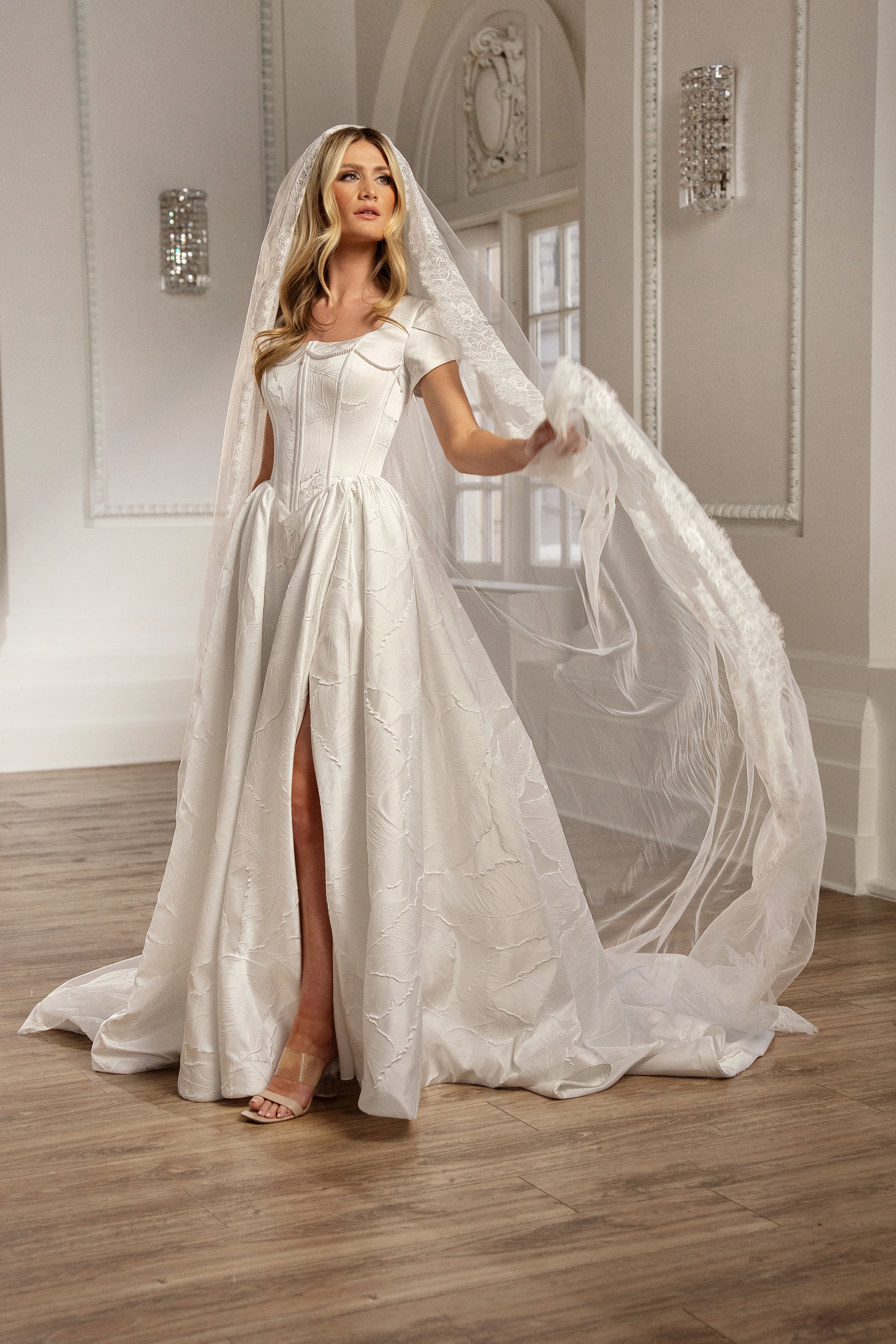 Aurelia Modest Wedding Dress