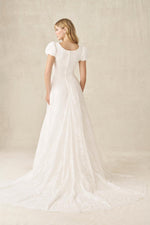 M789 Modest Wedding Dress