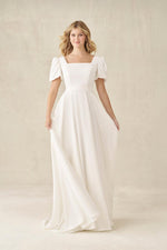 M781 Modest Wedding Dress