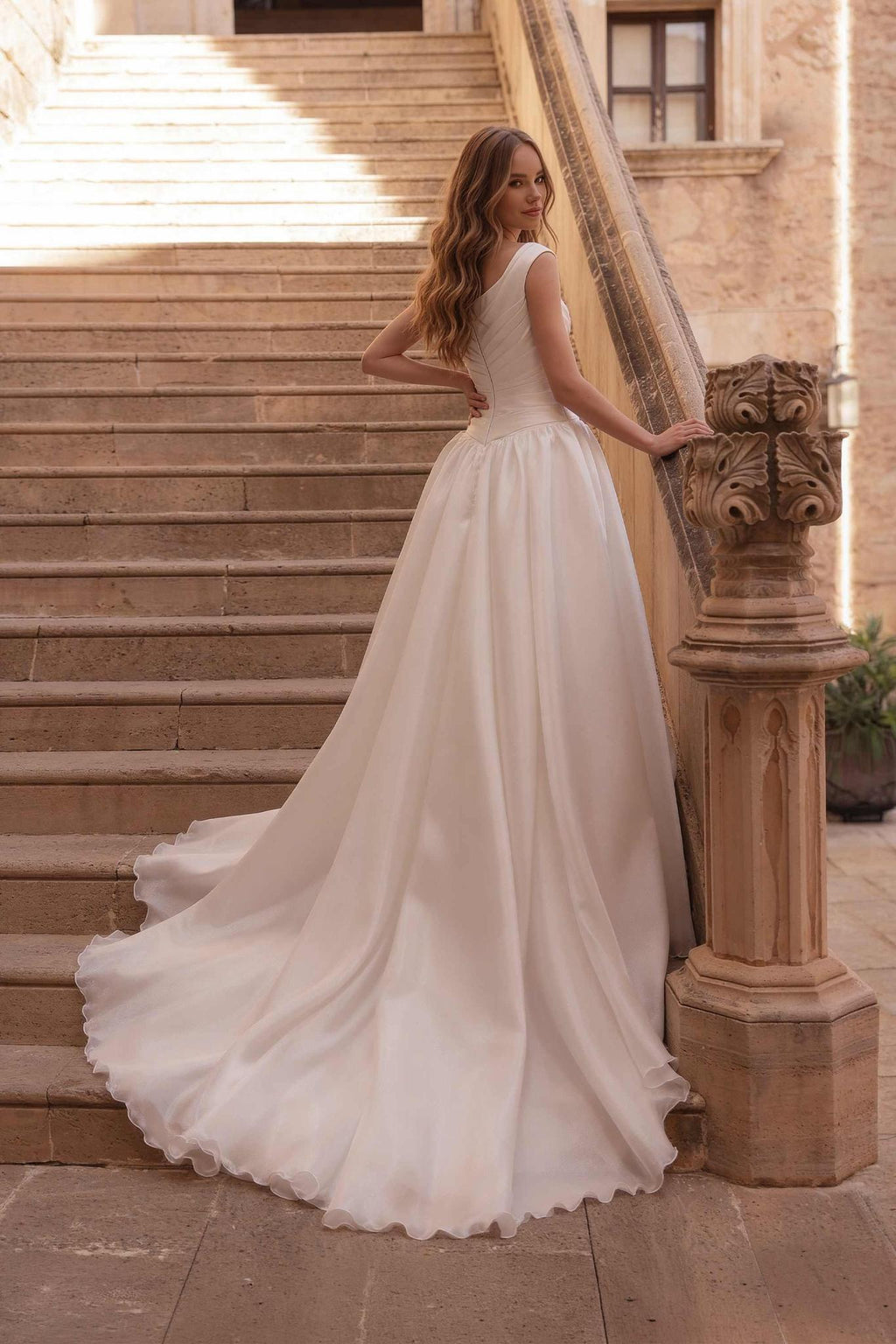 8430 Modest Wedding Dress