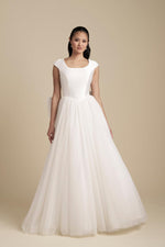 M770 Modest Wedding Dress