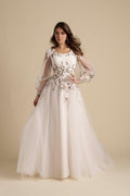 M779 Modest Wedding Dress