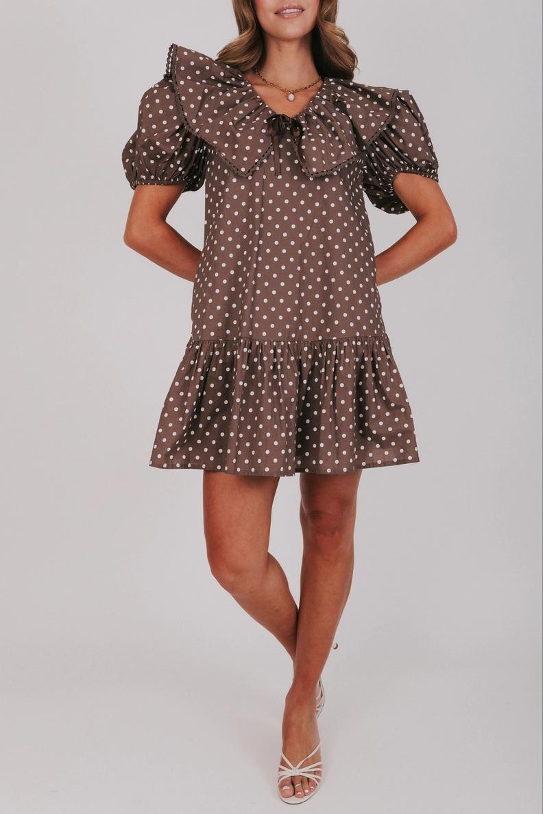 Nova Modest Mini in Chocolate Small