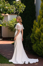 8303 Modest Wedding Dress