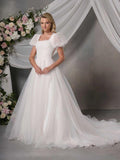 28246 Modest Wedding Dress