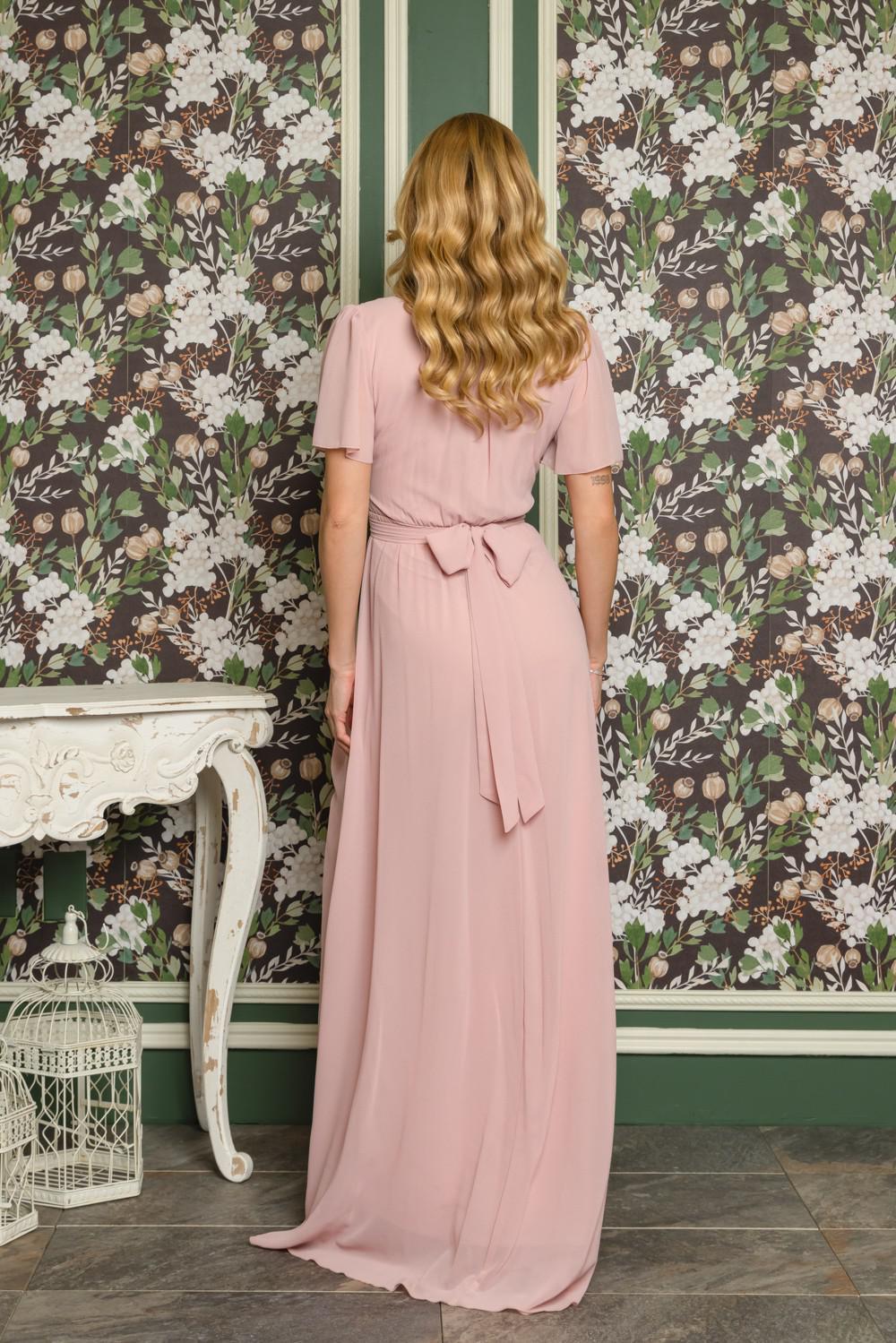Mya Modest Maxi in Mauve