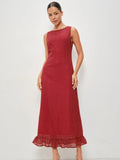 Aella Modest Midi in Brick