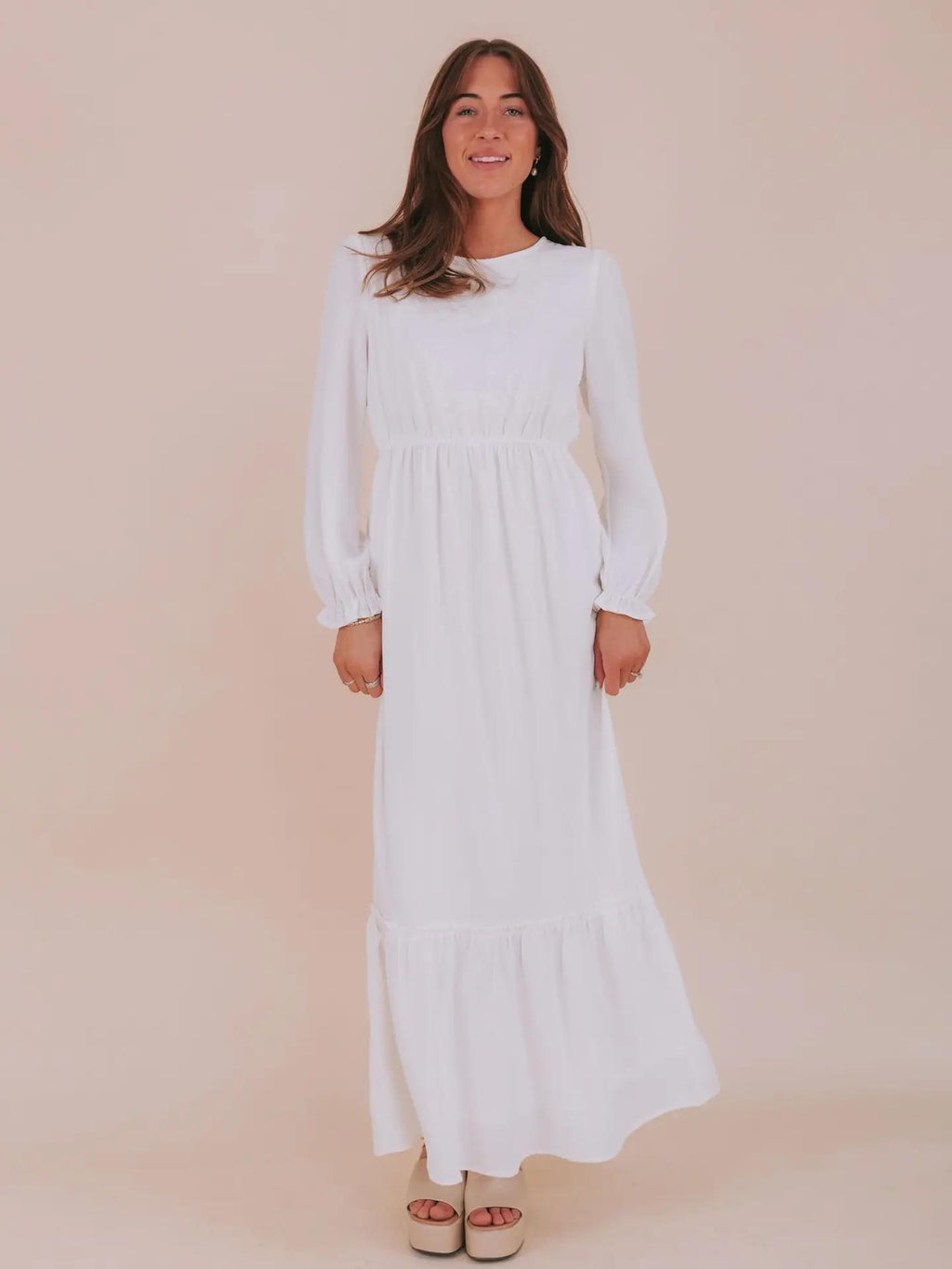 Phyllis Modest Temple Dress