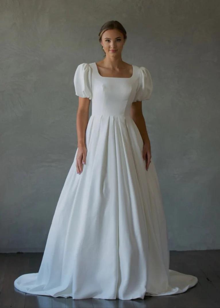 Rose Modest Wedding Dress