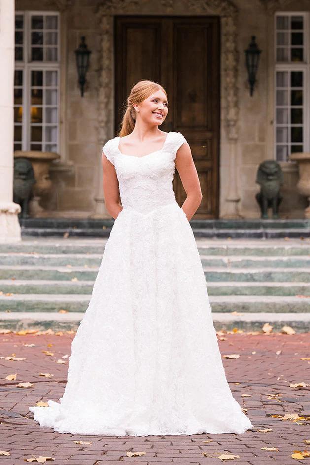 Kendra Modest Wedding Dress