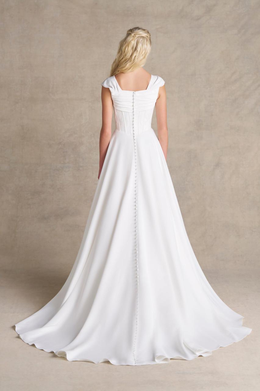 M807 Modest Wedding Dress