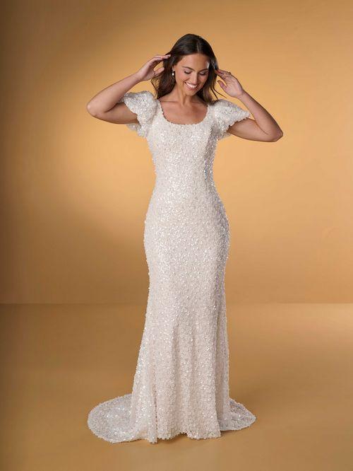 28258 Modest Wedding Dress