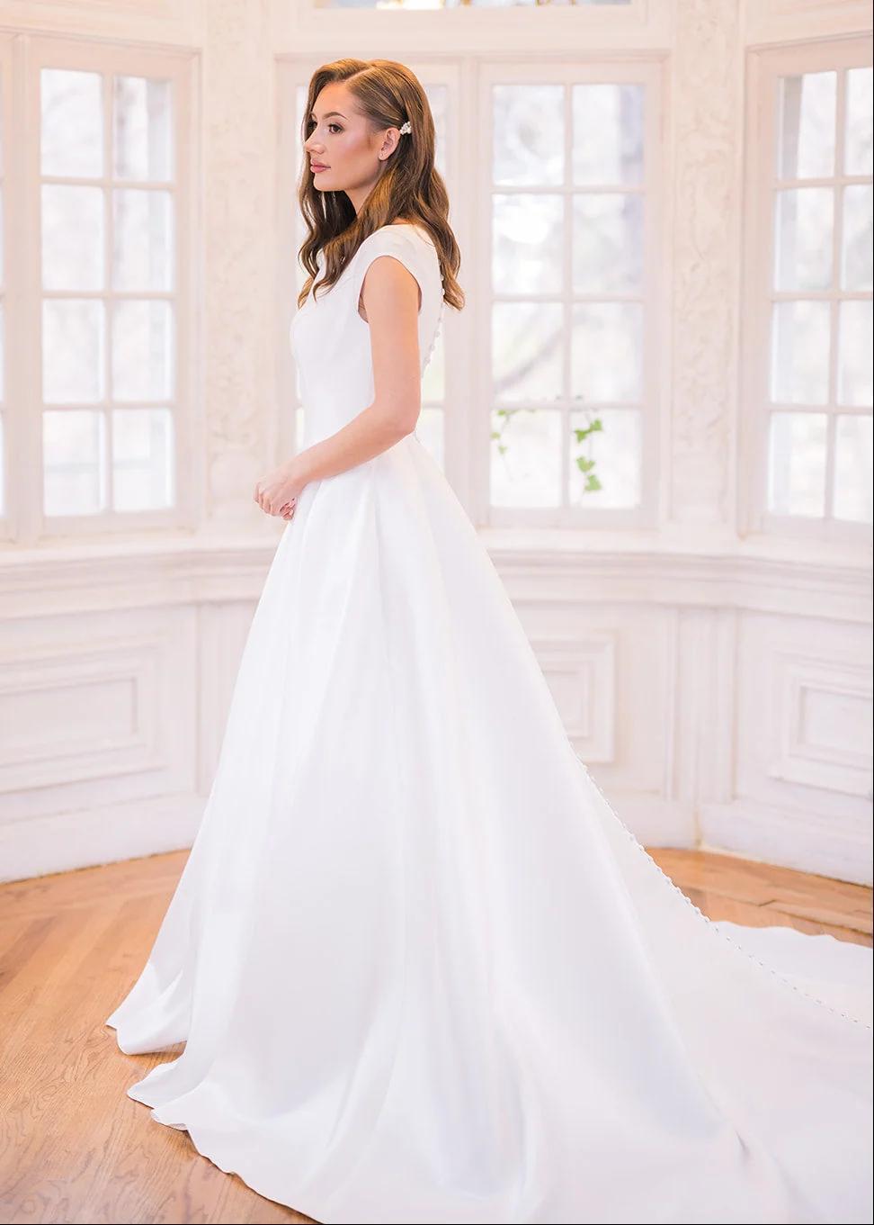 Belinda Anne Modest Wedding Dress