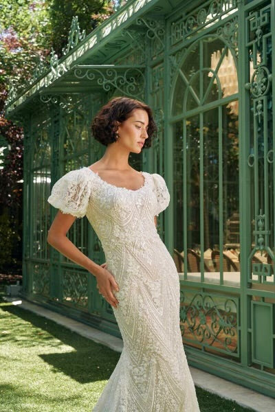 Paris Modest Wedding Dress
