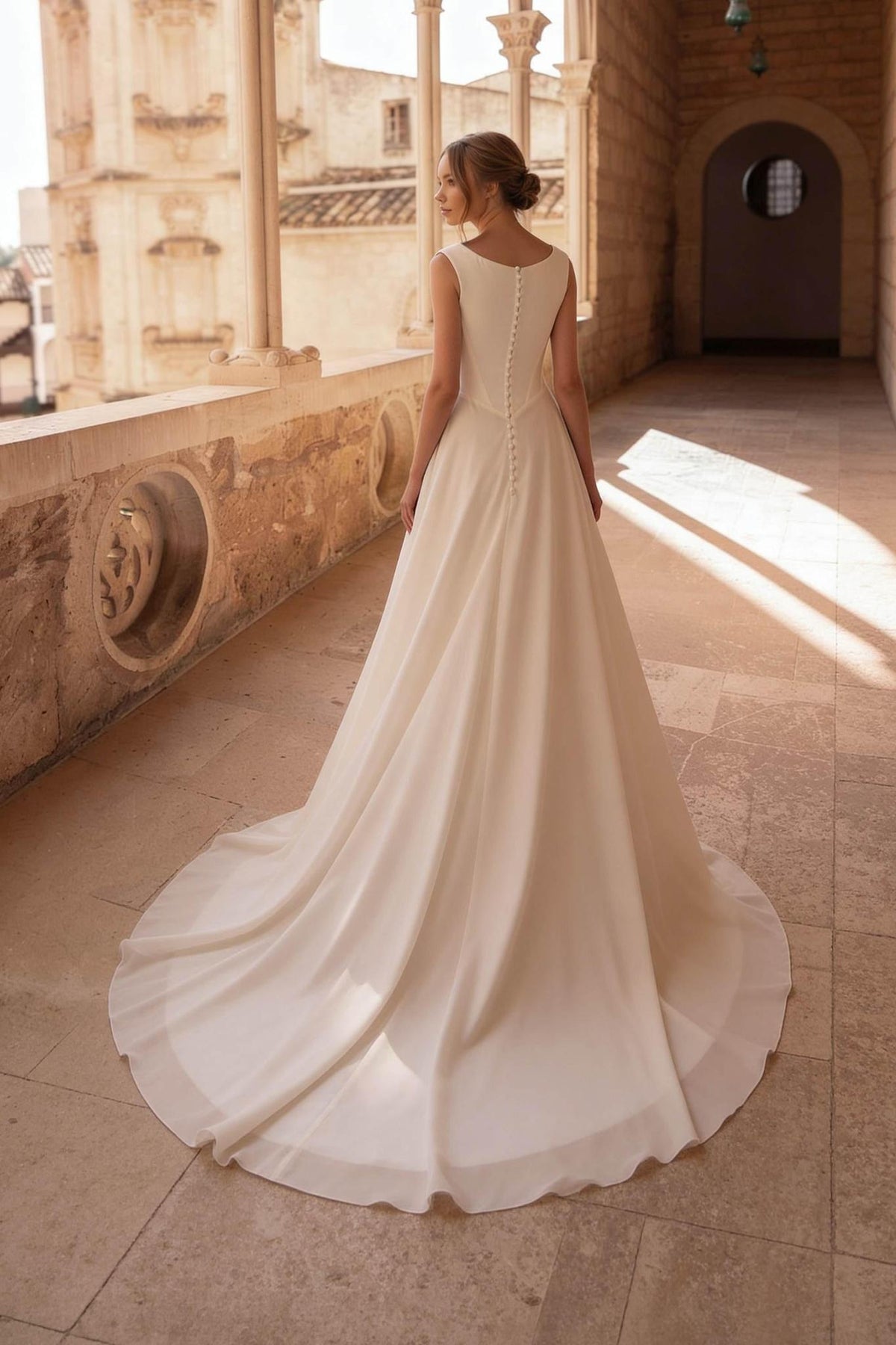 8443 Modest Wedding Dress
