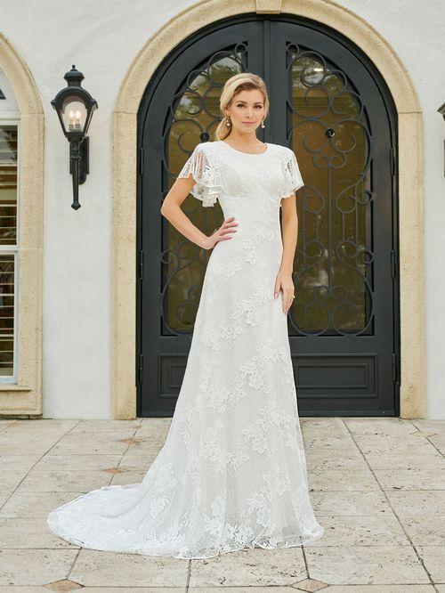 28198 Modest Wedding Dress