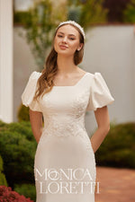 8348 Modest Wedding Dress *Modified