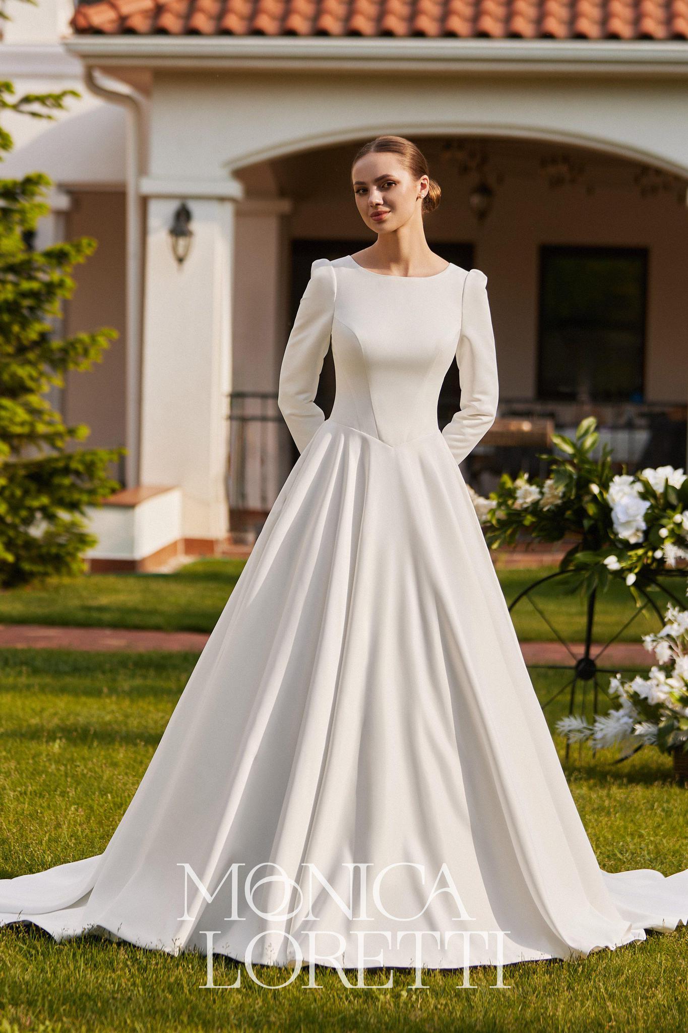 8337 Modest Wedding Dress