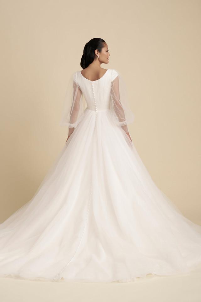 M776 Modest Wedding Dress