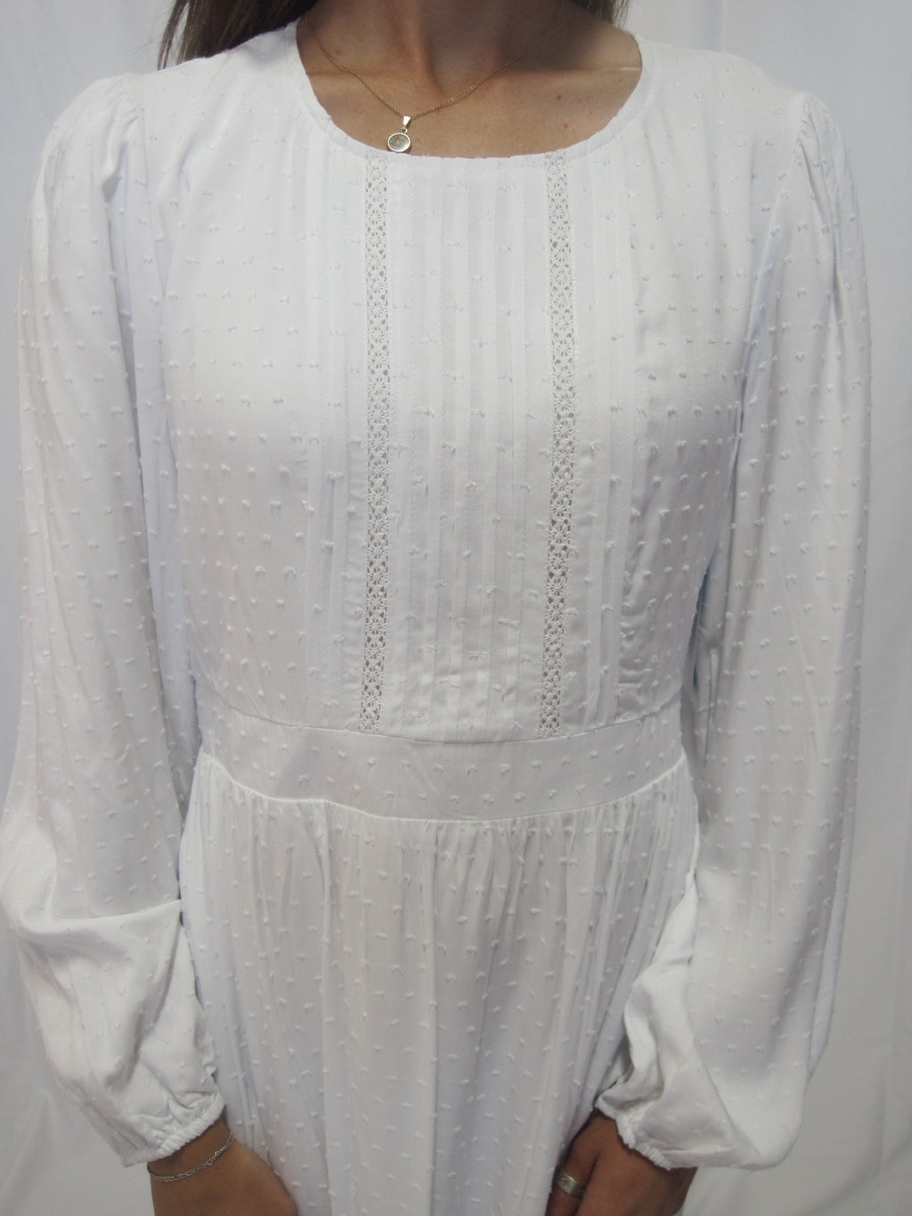 Suzanne Dress in White
