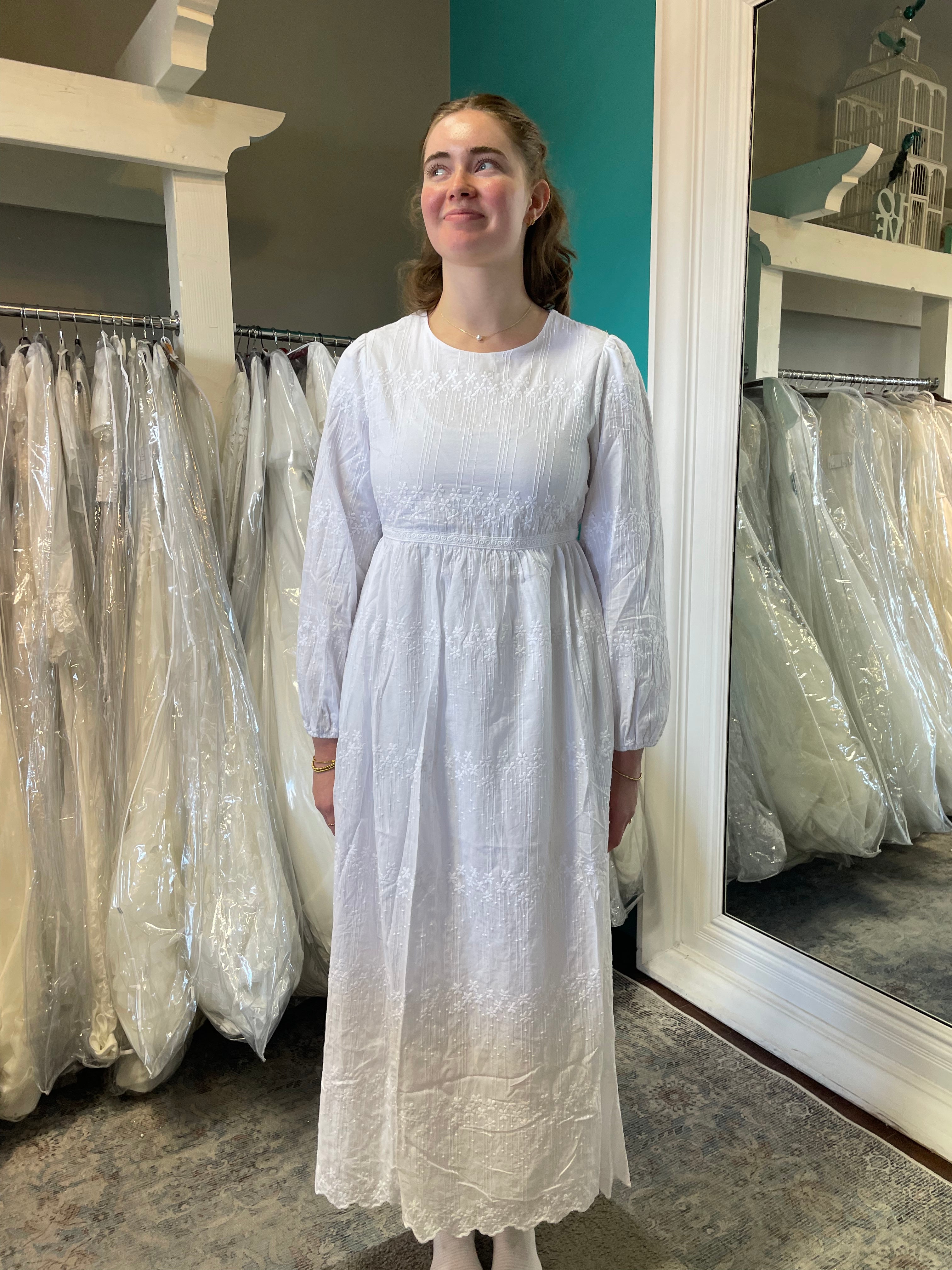 Maggie Modest Temple Dress