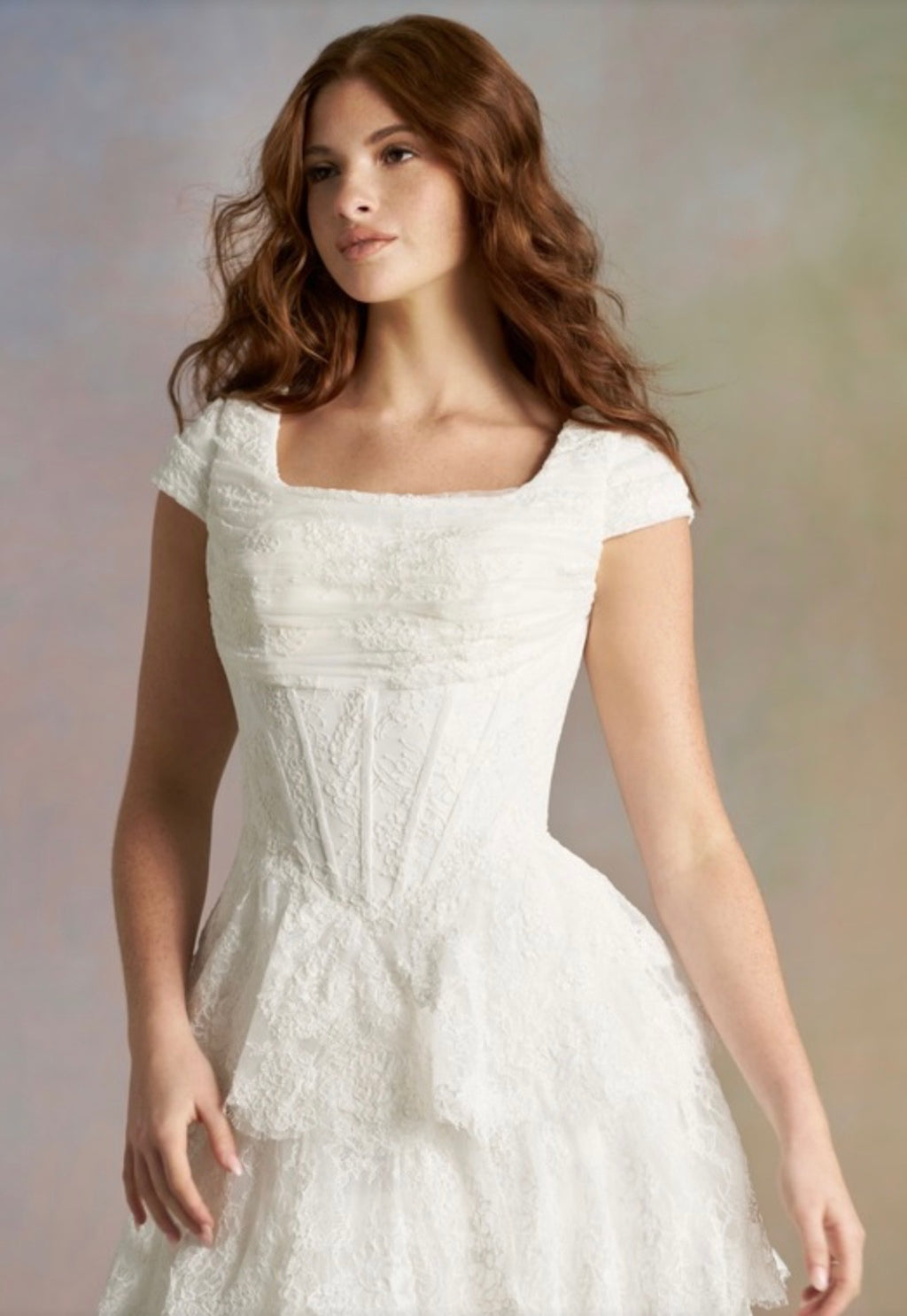 M810 Modest Wedding Dress