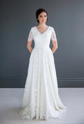 Bria Modest Wedding Dress
