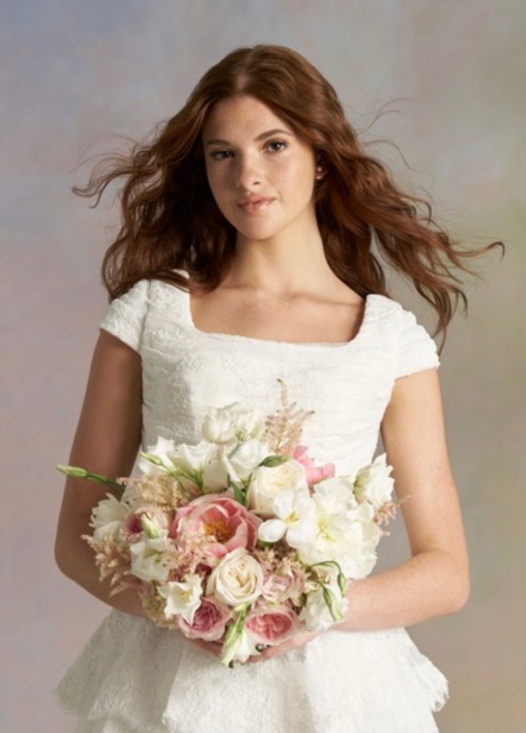 M810 Modest Wedding Dress