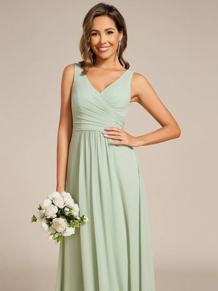 Megan Maxi Dress in Mint Green