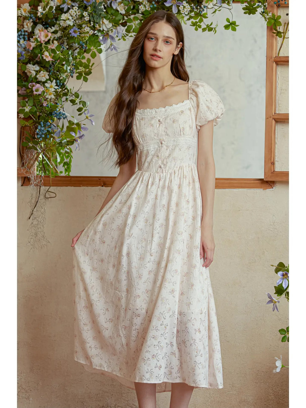 Ashtyn Modest Midi in Blush