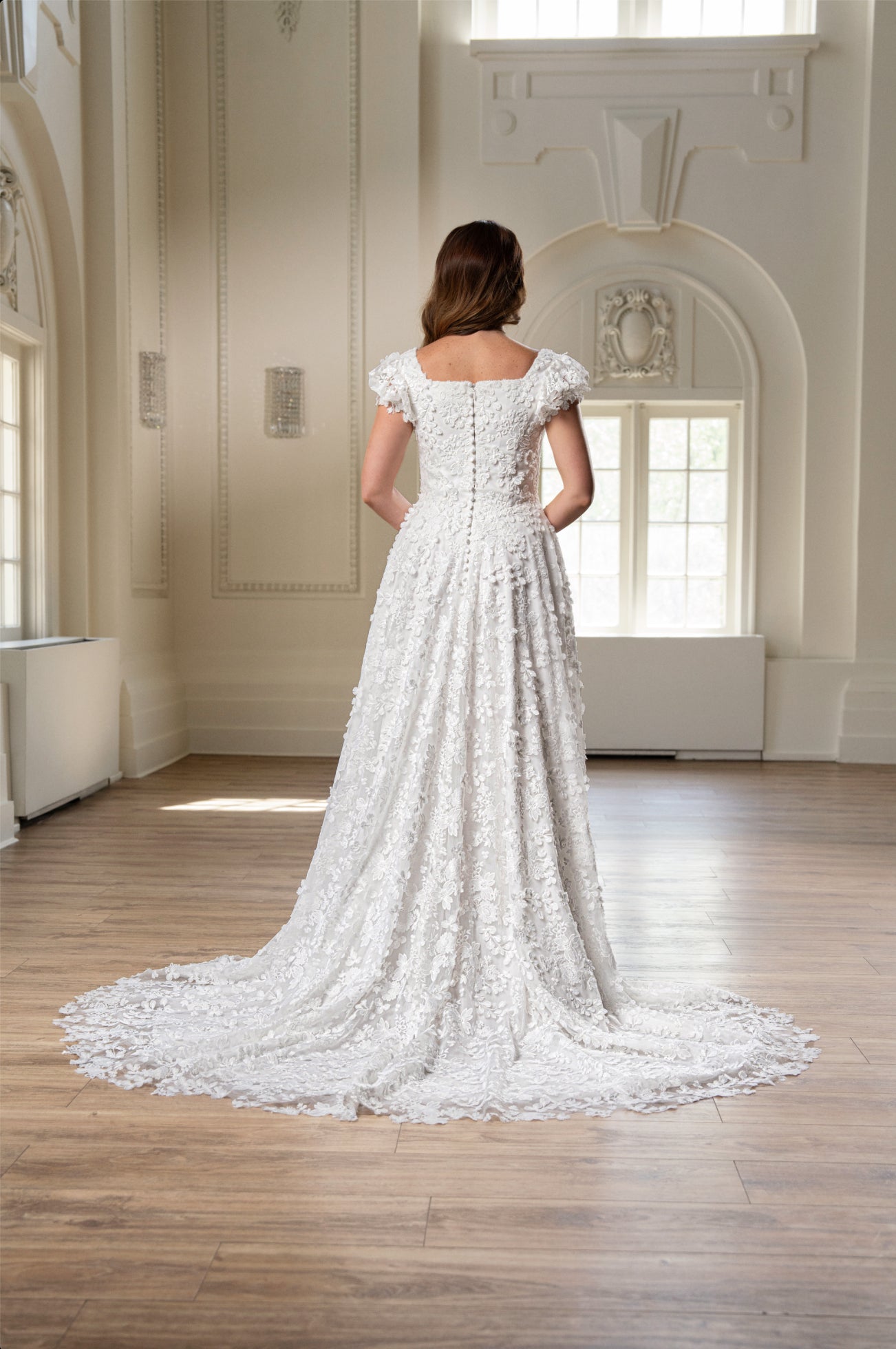 Fiori Modest Wedding Dress