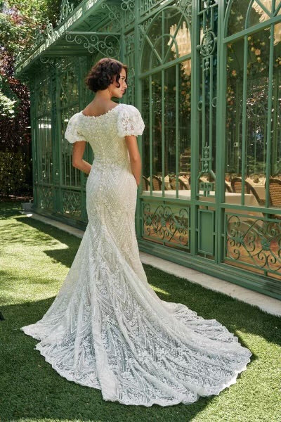 Paris Modest Wedding Dress