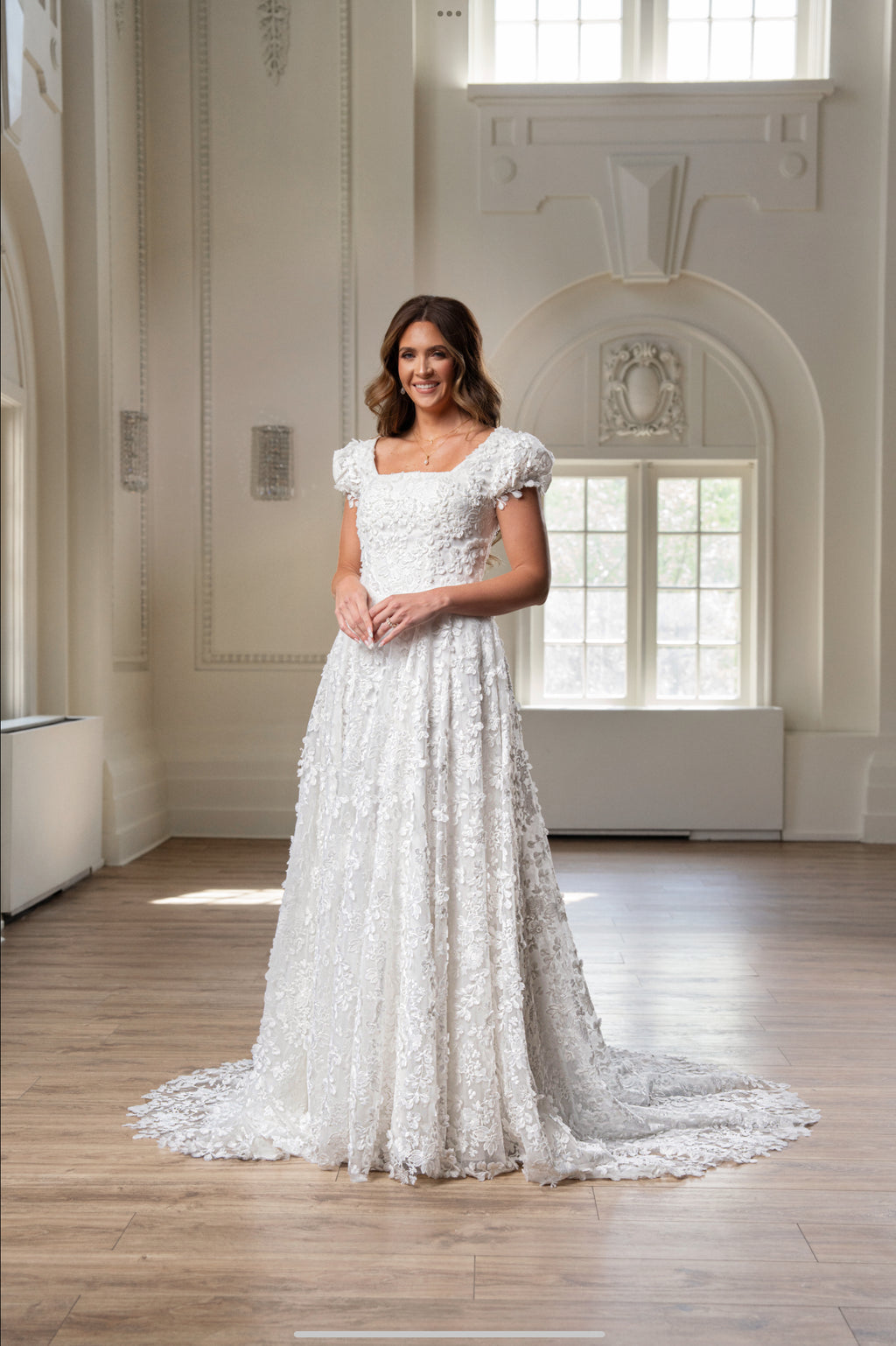 Fiori Modest Wedding Dress