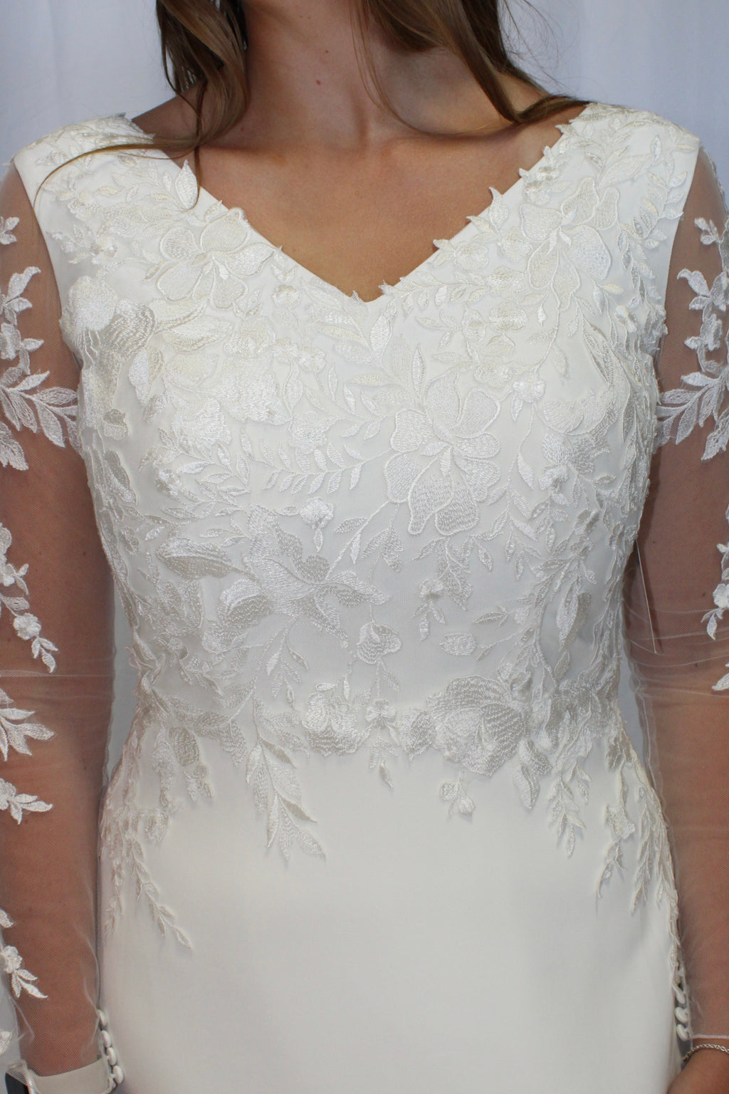 Brae T2287Z Modest Wedding Dress