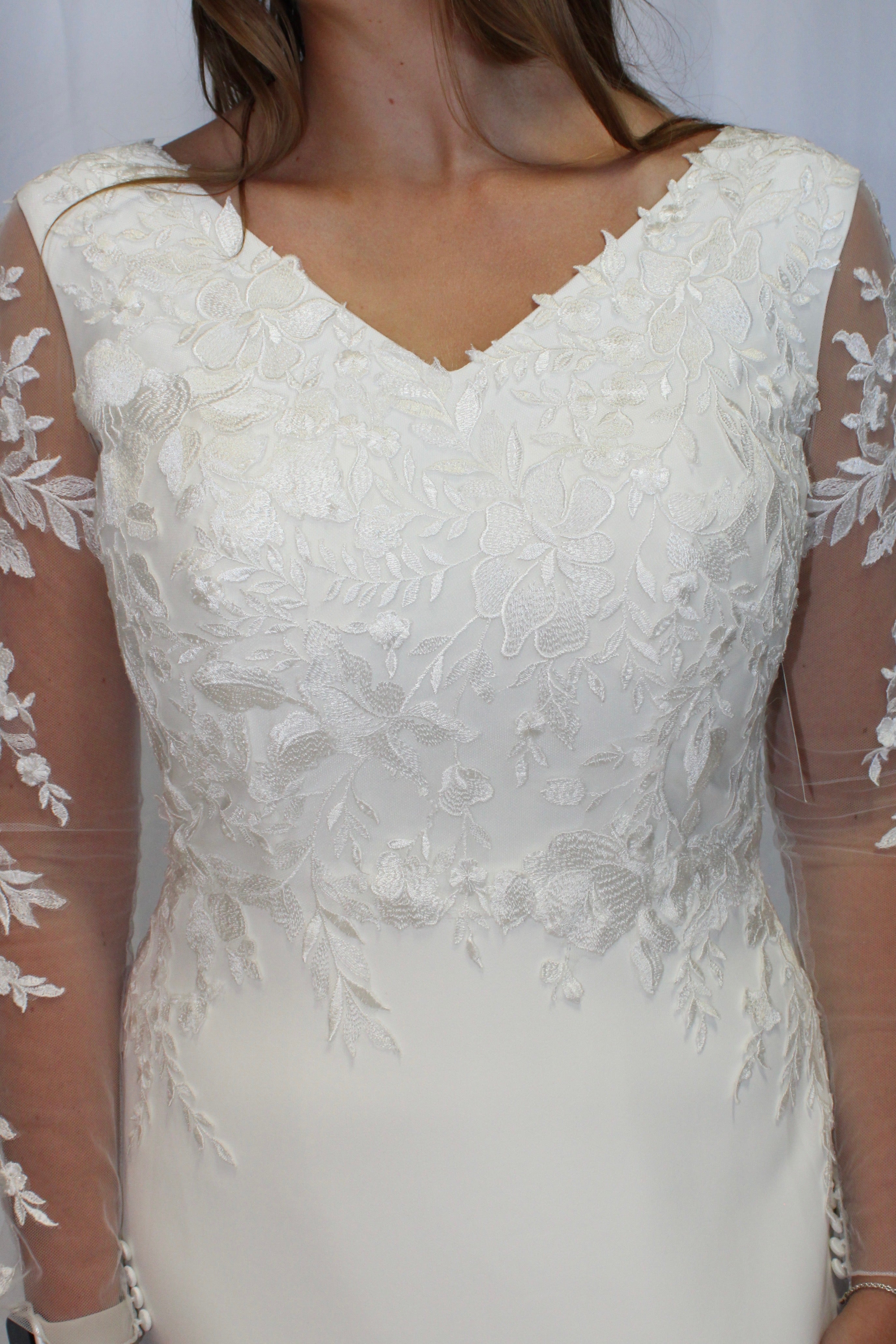 Brae T2287Z Modest Wedding Dress